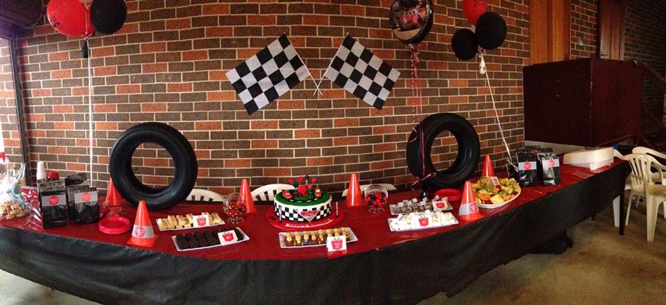 Racing Car Party Table
