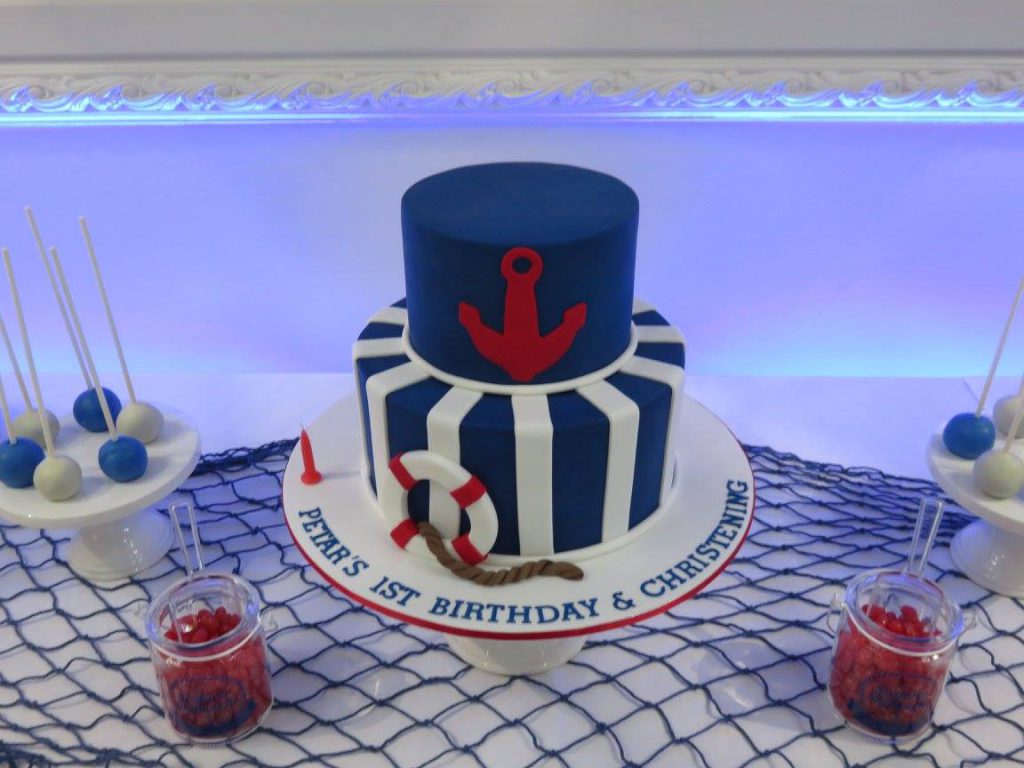 Nautical Party Cake